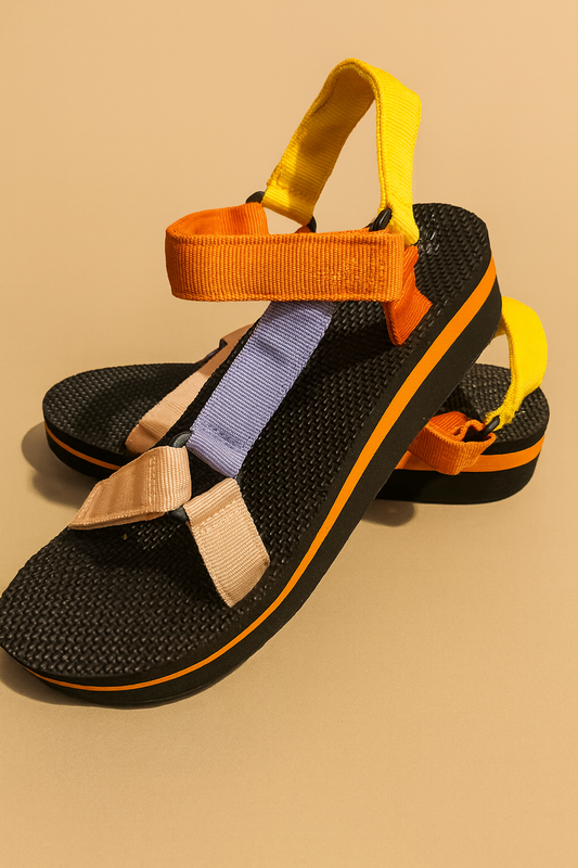 Sandalias Plataforma Nature Rainbow – Talla 11