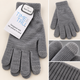 Guantes Time and Tru Tech Touch – Gris – Talla Única